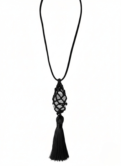 Vintaras Vivien Tassel Necklace on a white background